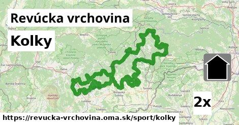 Kolky, Revúcka vrchovina