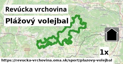 Plážový volejbal, Revúcka vrchovina