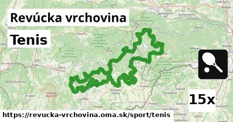 Tenis, Revúcka vrchovina