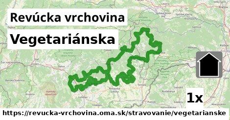 Vegetariánska, Revúcka vrchovina