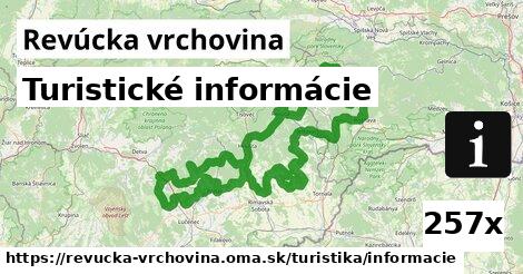 Turistické informácie, Revúcka vrchovina