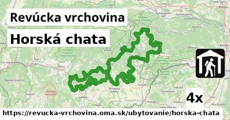 Horská chata, Revúcka vrchovina