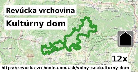 Kultúrny dom, Revúcka vrchovina