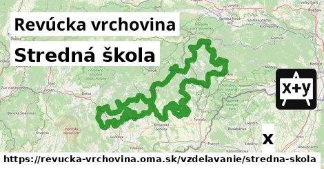 Stredná škola, Revúcka vrchovina