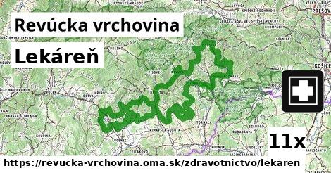 Lekáreň, Revúcka vrchovina