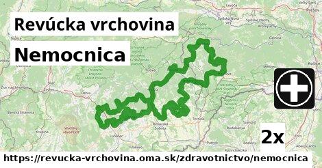 Nemocnica, Revúcka vrchovina