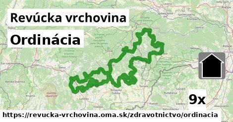 Ordinácia, Revúcka vrchovina