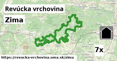 zima v Revúcka vrchovina