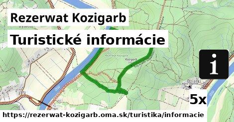 Turistické informácie, Rezerwat Kozigarb