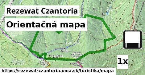 Orientačná mapa, Rezewat Czantoria