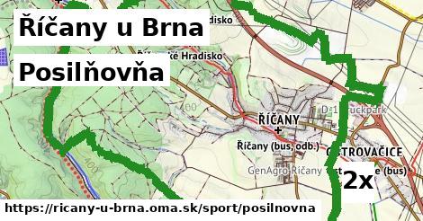 posilňovňa v Říčany u Brna