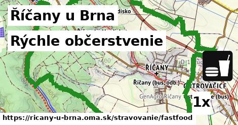 Rýchle občerstvenie, Říčany u Brna