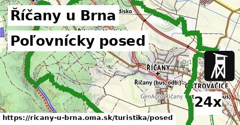 Poľovnícky posed, Říčany u Brna