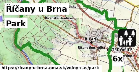 Park, Říčany u Brna