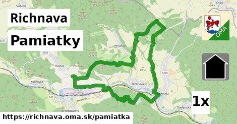 pamiatky v Richnava