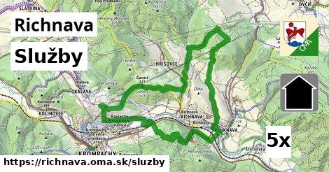 služby v Richnava