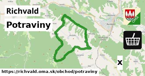 Potraviny, Richvald