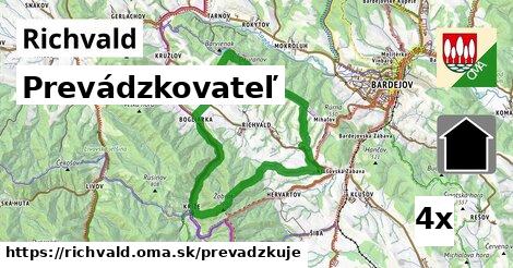 prevádzkovateľ v Richvald