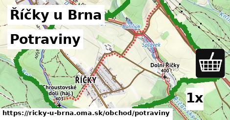 Potraviny, Říčky u Brna