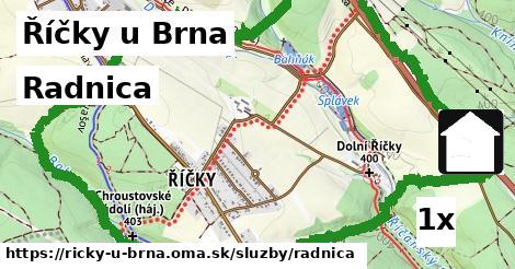 Radnica, Říčky u Brna