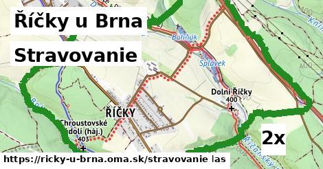 stravovanie v Říčky u Brna