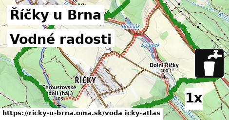 vodné radosti v Říčky u Brna