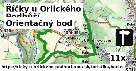 orientačný bod v Říčky u Orlického Podhůří