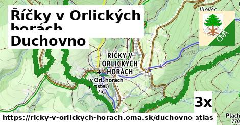 duchovno v Říčky v Orlických horách