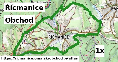 obchod v Řícmanice