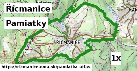 pamiatky v Řícmanice