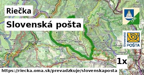 Slovenská pošta v Riečka