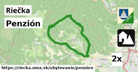 Penzión, Riečka