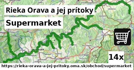 Supermarket, Rieka Orava a jej prítoky