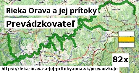 prevádzkovateľ v Rieka Orava a jej prítoky