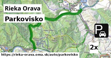 Parkovisko, Rieka Orava