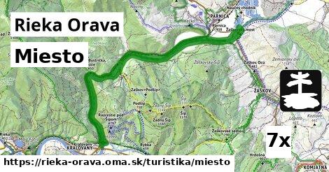 Miesto, Rieka Orava