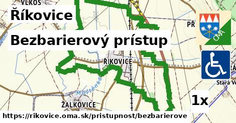 bezbarierový prístup v Říkovice