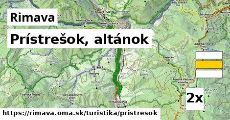 Prístrešok, altánok, Rimava