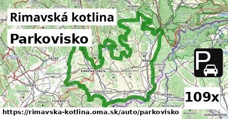 Parkovisko, Rimavská kotlina