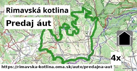 Predaj áut, Rimavská kotlina