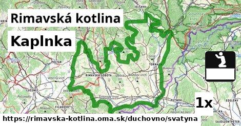 Kaplnka, Rimavská kotlina