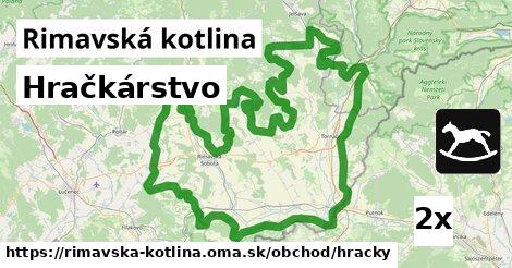 Hračkárstvo, Rimavská kotlina