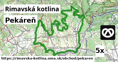 Pekáreň, Rimavská kotlina