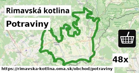 Potraviny, Rimavská kotlina