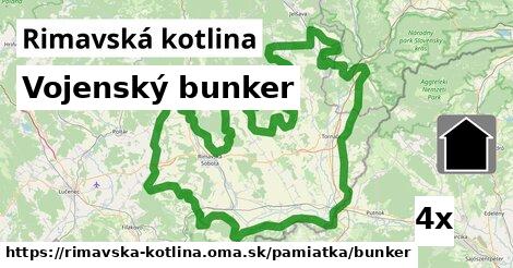 Vojenský bunker, Rimavská kotlina