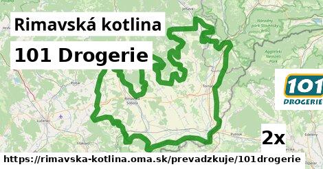 101 Drogerie, Rimavská kotlina