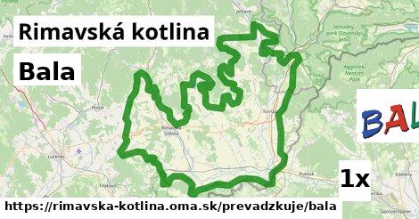 Bala, Rimavská kotlina