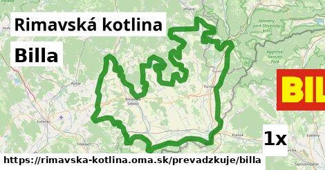 Billa, Rimavská kotlina