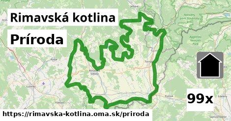 príroda v Rimavská kotlina