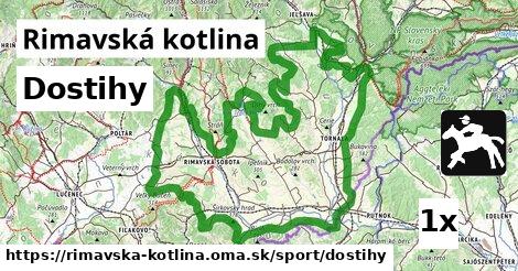 Dostihy, Rimavská kotlina